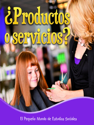 cover image of Productos o servicios?: Goods or Services?